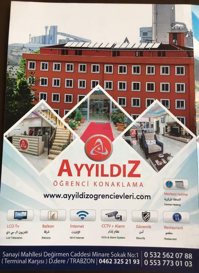 Ayyildiz Hotel Trabzon Exterior foto